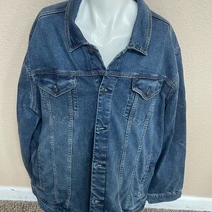 George Men's Dark Blue Denim Jacket
